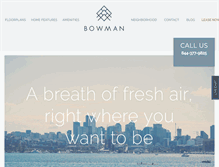Tablet Screenshot of bowmanstoneway.com
